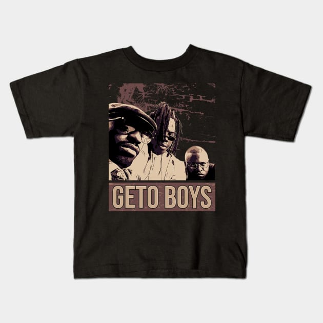 Geto Boys Kids T-Shirt by Degiab